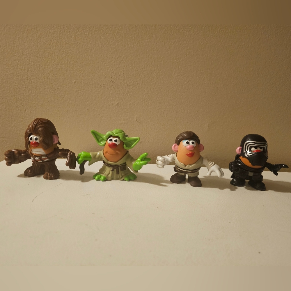 Star Wars Mini Mr Potato Heads Set of 4